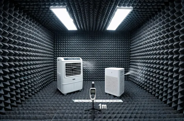 Carrier acoustic room for appliance testing