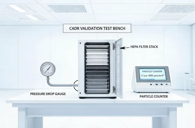 Carrier air purifier filter evidence bench