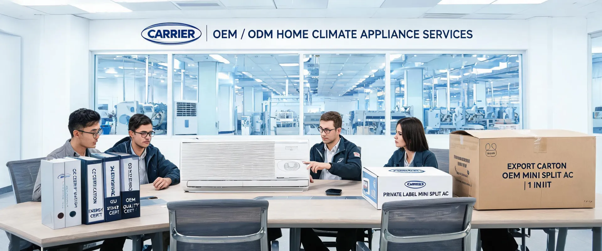 Carrier OEM ODM climate appliance service suite